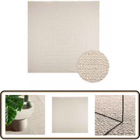 Vidaxl - Teppich zizur Creme 240x240 cm Jute-Optik Indoor und Outdoor Vidaxl - Teppich zizur Creme 240x240 cm Jute-Optik Indoor und Outdoor von VIDAXL