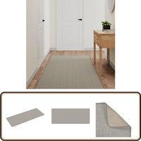 Vidaxl - Teppichläufer Sisal-Optik Taupe 80x200 cm - Teppichläufer - Sisal Look - Wohnraumteppich - Flurreinrichtung - Badezimmerteppich Vidaxl - Teppichläufer Sisal-Optik Taupe 80x200 cm - Teppichläufer - Sisal Look - Wohnraumteppich - Flurreinrichtung - Badezimmerteppich von VIDAXL