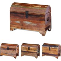 Vidaxl - The Living Store Truhe Altholz Massiv - Aufbewahrungstruhen - Braun von VIDAXL
