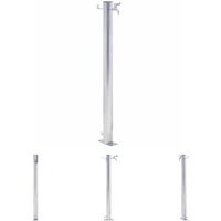 The Living Store Wassersäule für den Garten 100 cm Edelstahl Rund - Bewässerungssysteme - Silber The Living Store Wassersäule für den Garten 100 cm Edelstahl Rund - Bewässerungssysteme - Silber von VIDAXL