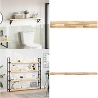 Tischplatte 140x20x4 cm Rechteckig Massivholz Akazie - Holztischplatte - Esstisch Platte - Tischplatte Massiv - Akazienholz - Wohnzimmer Deko - Home Tischplatte 140x20x4 cm Rechteckig Massivholz Akazie - Holztischplatte - Esstisch Platte - Tischplatte Massiv - Akazienholz - Wohnzimmer Deko - Home von VIDAXL
