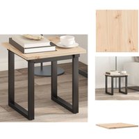 Vidaxl - Tischplatte 40x40x1,7 cm Quadratisch Massivholz Kiefer - Holztischplatte - Kiefernholz - Tischplatte Quadratisch - Esstische Zubehör von VIDAXL