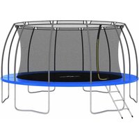 Vidaxl - Trampolin-Set Rund 488x90 cm 150 kg von VIDAXL