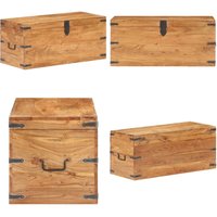 Truhe 90x40x40 cm Akazie Massivholz - Truhe - Truhen - Home & Living - Braun von VIDAXL