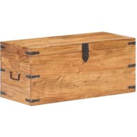 Vidaxl - Truhe 90x40x40 cm Akazie Massivholz 938160 von VIDAXL