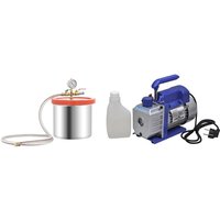 Vakuumkammer mit Einstufiger Pumpe 7,4 l Vidaxl von VIDAXL