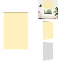 Vidaxl - Verdunkelungsrollo Gelb 155x230cm Stoffbreite 151,6cm Polyester - Verdunkelungsrollo - Verdunkelungsrollos - Rollo - Verdunklungsrollo von VIDAXL