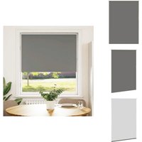 Vidaxl - Verdunkelungsrollo Grau 100x150cm Stoffbreite 95,7 cm Polyester - Verdunkelungsrollo - Verdunkelungsrollos - Rollo - Verdunklungsrollo Vidaxl - Verdunkelungsrollo Grau 100x150cm Stoffbreite 95,7 cm Polyester - Verdunkelungsrollo - Verdunkelungsrollos - Rollo - Verdunklungsrollo von VIDAXL