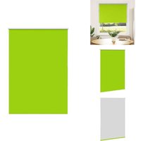 Vidaxl - Verdunkelungsrollo Grün 115x175cm Stoffbreite 110,7cm Polyester - Verdunkelungsrollo - Verdunkelungsrollos - Rollo - Verdunklungsrollo von VIDAXL