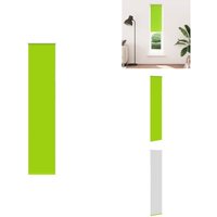 Vidaxl - Verdunkelungsrollo Grün 55x230 cm Stoffbreite 50,7 cm Polyester - Verdunkelungsrollo - Verdunkelungsrollos - Rollo - Verdunklungsrollo von VIDAXL