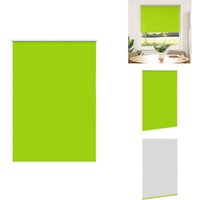Vidaxl - Verdunkelungsrollo Grün 95x175 cm Stoffbreite 90,7 cm Polyester - Verdunkelungsrollo - Verdunkelungsrollos - Rollo - Verdunklungsrollo von VIDAXL