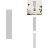 Vidaxl - Verdunkelungsrollo Hellgrau 60x210 cm Stoffbreite 55,7 cm - Verdunkelungsrollo - Verdunkelungsrollos - Rollo - Verdunklungsrollo von VIDAXL