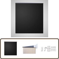 Verdunkelungsrollo Rollo 120 x 230 cm schwarz - Fensterrollo - Verdunkelungsrollo - Raffstore - Schlafzimmerrollo - Wohnzimmerrollo von VIDAXL