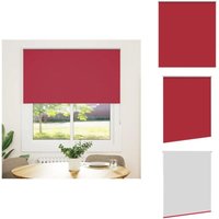 Vidaxl - Verdunkelungsrollo Rot 140x150cm Stoffbreite 136,6cm Polyester - Verdunkelungsrollo - Verdunkelungsrollos - Rollo - Verdunklungsrollo Vidaxl - Verdunkelungsrollo Rot 140x150cm Stoffbreite 136,6cm Polyester - Verdunkelungsrollo - Verdunkelungsrollos - Rollo - Verdunklungsrollo von VIDAXL
