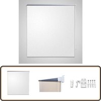 Verdunkelungsrollo Verdunklungsrollo 140 x 230 cm weiß - Verdunkelung Rollo - Fensterrollo - Raffstore - Gardine - Raumteiler von VIDAXL