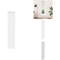 Vidaxl - Verdunkelungsrollo Weiß 55x230cm Stoffbreite 50,7 cm Polyester - Verdunkelungsrollo - Verdunkelungsrollos - Rollo - Verdunklungsrollo von VIDAXL