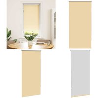 Vidaxl - Verdunklungsrollo Verdunkelungsrollo Rollo 60x120 Beige - Verdunkelungsmöglichkeit - Raffstore - Jalousie - Vorhang - Raumgestaltung - Home von VIDAXL