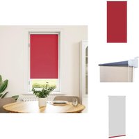 Vidaxl - Verdunklungsrollo Verdunkelungsrollo Rollo 60x120 Rot - Fensterrollo - Verdunkelungsrollo - Rollo - Wohnzimmerdeko - Schlafzimmerdeko von VIDAXL