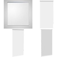 Vidaxl - Verdunklungsrollo Verdunkelungsrollo Rollo 60x120 weiß - Fensterrollo - Verdunklungsrollo - Weißes Rollo - Raffstore - Raumteiler - Home & von VIDAXL