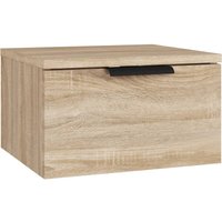 Wand-Nachttisch,Beistelltisch Sonoma-Eiche 34x30x20 cm vidaXL von BONNEVIE