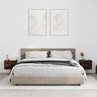 Wand-Nachttische 2 Stk. Räuchereiche 41,5x36x28 cm Vidaxl Wand-Nachttische 2 Stk. Räuchereiche 41,5x36x28 cm Vidaxl von VIDAXL