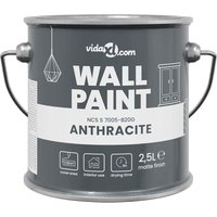 Wandfarbe Anthrazit 16,5 x 16,5 x 15,9 cm Vidaxl Wandfarbe Anthrazit 16,5 x 16,5 x 15,9 cm Vidaxl von VIDAXL