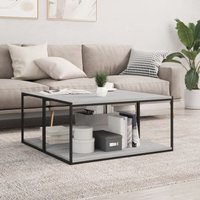 Vidaxl - Wandregale 4 Stk. Grau Sonoma 80x40x1,5 cm Holzwerkstoff von VIDAXL