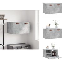 Vidaxl - Wandschrank Betongrau 60x36,5x35 cm Holzwerkstoff - Hängeschrank - Wandschrank - Aufbewahrungsraum - Wohnzimmermöbel - Schlafzimmermöbel Vidaxl - Wandschrank Betongrau 60x36,5x35 cm Holzwerkstoff - Hängeschrank - Wandschrank - Aufbewahrungsraum - Wohnzimmermöbel - Schlafzimmermöbel von VIDAXL