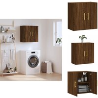 Vidaxl - Wandschrank Braun Eichen-Optik 60x31x60 cm Holzwerkstoff - Hängeschrank - Wandschrank - Aufbewahrungsraum - Wohnzimmermöbel Vidaxl - Wandschrank Braun Eichen-Optik 60x31x60 cm Holzwerkstoff - Hängeschrank - Wandschrank - Aufbewahrungsraum - Wohnzimmermöbel von VIDAXL