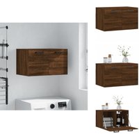 Vidaxl - Wandschrank Braun Eichen-Optik 60x36,5x35cm Holzwerkstoff - Hängeschrank - Wandschrank - Holzschrank - Aufbewahrungsraum - Wohnzimmermöbel Vidaxl - Wandschrank Braun Eichen-Optik 60x36,5x35cm Holzwerkstoff - Hängeschrank - Wandschrank - Holzschrank - Aufbewahrungsraum - Wohnzimmermöbel von VIDAXL