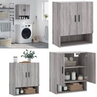 Vidaxl - Wandschrank Grau Sonoma 60x31x70 cm Holzwerkstoff - Hängeschrank - Wandschrank - Regal - Aufbewahrungsraum - Wohnzimmermöbel - Home & Living Vidaxl - Wandschrank Grau Sonoma 60x31x70 cm Holzwerkstoff - Hängeschrank - Wandschrank - Regal - Aufbewahrungsraum - Wohnzimmermöbel - Home & Living von VIDAXL