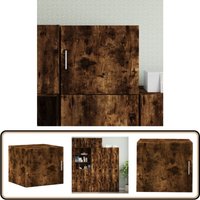 Vidaxl - Wandschrank Räuchereiche 45x42,5x40 cm Holzwerkstoff - Wandregal - Hängeschrank - Regal - Stauraum - Dekoration Vidaxl - Wandschrank Räuchereiche 45x42,5x40 cm Holzwerkstoff - Wandregal - Hängeschrank - Regal - Stauraum - Dekoration von VIDAXL