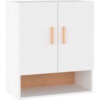 Bonnevie - Wandschrank Badschrank Weiß 60x31x70 cm Holzwerkstoff vidaXL von BONNEVIE