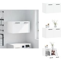 Vidaxl - Wandschrank Weiß 60x36,5x35 cm Holzwerkstoff - Hängeschrank - Wandschrank - Holzschrankküche - Regal Weiß - Wohnzimmermöbel Vidaxl - Wandschrank Weiß 60x36,5x35 cm Holzwerkstoff - Hängeschrank - Wandschrank - Holzschrankküche - Regal Weiß - Wohnzimmermöbel von VIDAXL