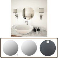 Vidaxl - Wandspiegel 40 cm Rund Glas - Wandspiegel - Runder Spiegel - Glasspiegel - Badezimmerspiegel - Wohnzimmereinrichtung Vidaxl - Wandspiegel 40 cm Rund Glas - Wandspiegel - Runder Spiegel - Glasspiegel - Badezimmerspiegel - Wohnzimmereinrichtung von VIDAXL