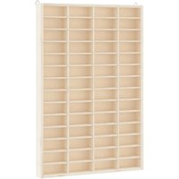 Sammlervitrine aus Holz mit 56 Fächern 40x4,5x60 cm Vidaxl von VIDAXL