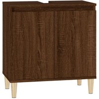 Waschbeckenunterschrank Braun Eichen-Optik 58x33x60 cm Vidaxl Waschbeckenunterschrank Braun Eichen-Optik 58x33x60 cm Vidaxl von VIDAXL
