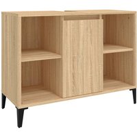 Waschbeckenunterschrank,Waschtischunterschrank Sonoma-Eiche 80x33x60 cm Holzwerkstoff vidaXL von BONNEVIE