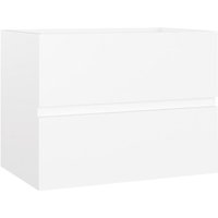 Waschbeckenunterschrank,Waschtischunterschrank Weiß 60x38,5x45 cm Holzwerkstoff vidaXL von BONNEVIE