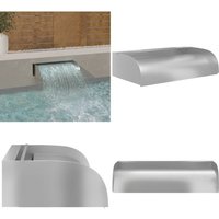 Vidaxl - Wasserfall mit LEDs 60x34x14 cm Edelstahl 304 - Wasserfall - Wasserfälle - Home & Living - Silber Vidaxl - Wasserfall mit LEDs 60x34x14 cm Edelstahl 304 - Wasserfall - Wasserfälle - Home & Living - Silber von VIDAXL