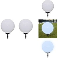 Vidaxl - Wegeleuchten 2 Stk. led 50 cm mit Erdspieß - led Solarleuchte - Gartenleuchte - Outdoor Beleuchtung - Wegleuchtern - Terrasse Beleuchtung Vidaxl - Wegeleuchten 2 Stk. led 50 cm mit Erdspieß - led Solarleuchte - Gartenleuchte - Outdoor Beleuchtung - Wegleuchtern - Terrasse Beleuchtung von VIDAXL