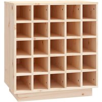 Bonnevie - Weinregal 55,5x34x61 cm Massivholz Kiefer vidaXL144192 von BONNEVIE