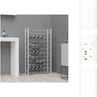 Vidaxl - Weinregale - Living Weinregal für 72 Flaschen Weiß Metall - Weiß Vidaxl - Weinregale - Living Weinregal für 72 Flaschen Weiß Metall - Weiß von VIDAXL