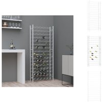 Weinregale - Living Weinregal für 96 Flaschen Weiß Metall - Weiß Weinregale - Living Weinregal für 96 Flaschen Weiß Metall - Weiß von VIDAXL