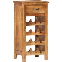 Weinschrank 40 x 30 x 80 cm Massivholz Akazie Vidaxl von VIDAXL