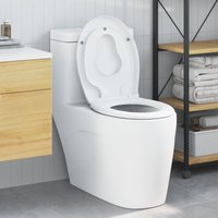 Vidaxl - Schnellverschluss-WC-Sitz Weiß 44.5 x 37.3 x 4.3 cm Duroplast Vidaxl - Schnellverschluss-WC-Sitz Weiß 44.5 x 37.3 x 4.3 cm Duroplast von VIDAXL