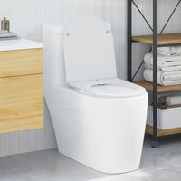 Vidaxl - Schnellverschluss-WC-Sitz Weiß 44 x 36,4 x 3,4 cm Duroplast Vidaxl - Schnellverschluss-WC-Sitz Weiß 44 x 36,4 x 3,4 cm Duroplast von VIDAXL