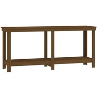 Bonnevie - Werkbank Honigbraun 180x50x80 cm Massivholz Kiefer vidaXL788419 von BONNEVIE