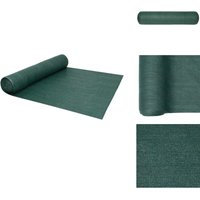 Vidaxl - Zaunblende Grün 3,6x25 m hdpe 150 g/m² - Zaunblende - Sichtschutz - hdpe Netz - Gartenzubehör - Terrassenüberdachung von VIDAXL
