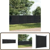 Vidaxl - Zaunelement Grau 699x186 cm wpc - Zaun - Gartenzaun - Sichtschutzzaun - Holz-Kunststoff-Verbundwerkstoff - wpc Vidaxl - Zaunelement Grau 699x186 cm wpc - Zaun - Gartenzaun - Sichtschutzzaun - Holz-Kunststoff-Verbundwerkstoff - wpc von VIDAXL